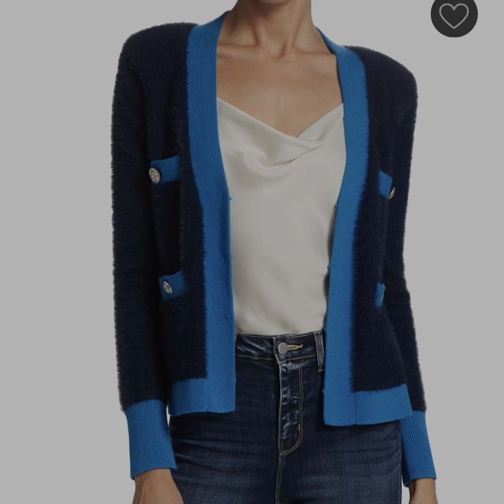 L'AGENCE Kai Pocket Cardigan - Picture 3 of 11